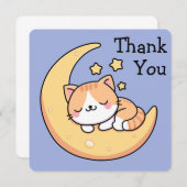 Kat die op de maan slaapt, dank je (Voorkant / Achterkant)