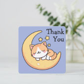 Kat die op de maan slaapt, dank je (Staand voorkant)