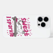 KAT DIE PILATES DOET IK ZWEET NIET IK SPRANKEL iPhone HOESJE (Achterkant horizontaal)