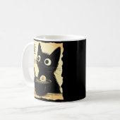 Kat die ramen eet  koffiemok (Voorkant links)