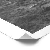 Kat die uit een koffieblikje eet poster (Hoek)