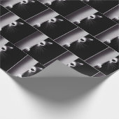 Kat die zich in schaduwen verbergt cadeaupapier (Hoek)