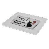 Kat-dienstpersoneel Snijplank (Hoek)