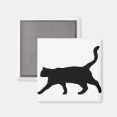 Kat Dier de Silhouette keuken Magneet (Voorkant / Achterkant)