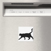 Kat Dier de Silhouette keuken Magneet (Insitu (Vaatwasser))