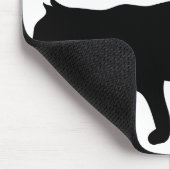 Kat Dier de Silhouette keuken Muismat (Hoek)