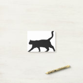 Kat Dier de Silhouette keuken Post-it® Notes (Op bureau)