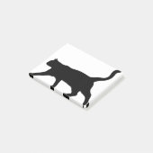 Kat Dier de Silhouette keuken Post-it® Notes (Schuin)