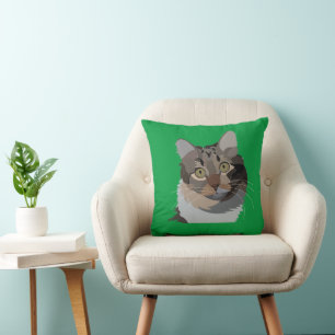 Kat Dier Huisdier Kat Liefhebber Kussen
