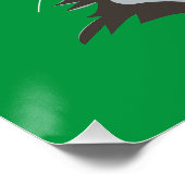 Kat Dier Huisdier Kat Liefhebber Perfect Poster (Hoek)