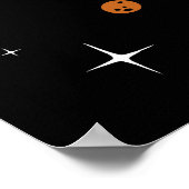 Kat dieren in de ruimte poster (Hoek)