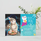 kat dj cat kaart (Staand voorkant)