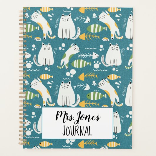 Kat docent patroon planner (Voorkant)