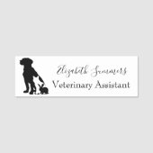 Kat Dog Pet Veterinary Business Naamplaatje (Voorkant)