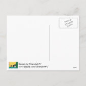 Kat Dog Spelen met de Briefkaarten van het kerstfe (Achterkant)