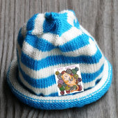 Kat Doodle Knit gebeurt persoonlijke Stickers