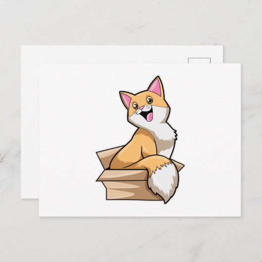 Kat. doos briefkaart (Voorkant / Achterkant)