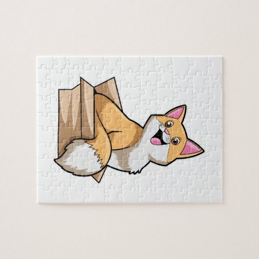 Kat. doos legpuzzel (Horizontaal)