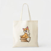 Kat. doos tote bag (Voorkant)