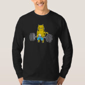 Kat Draagkrachtwerker Weeslifter T-shirt (Voorkant)