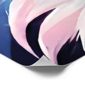 Kat draagt bril in de ruimte poster (Hoek)