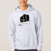 Kat draaiend hoodie (Voorkant)