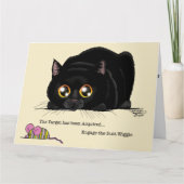 Kat draaiend kaart (Voorkant)