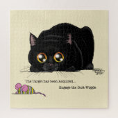 Kat draaiend legpuzzel (Verticaal)