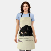 Kat draaiend schort (Gedragen)