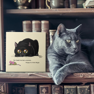 Kat draaiend tegeltje