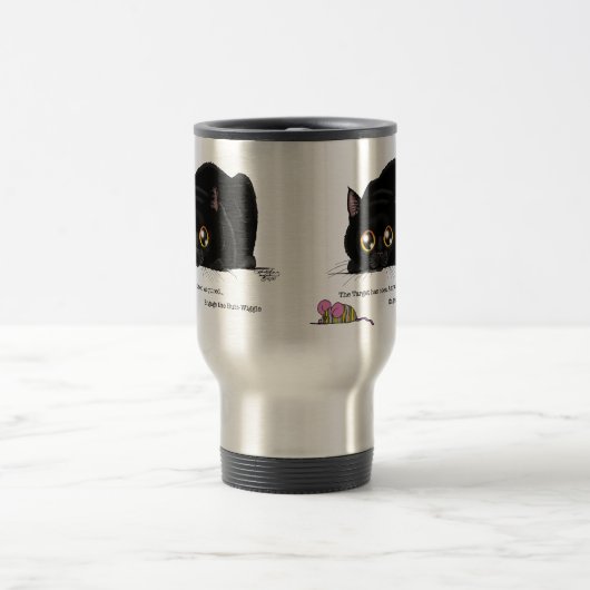 Kat draaiwiggen reisbeker (Center)