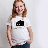 Kat draaiwiggen t-shirt