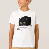 Kat draaiwiggen t-shirt (Voorkant)