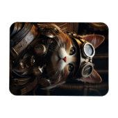 Kat Dragen Aviator Zonnebril Magnet Magneet (Horizontaal)