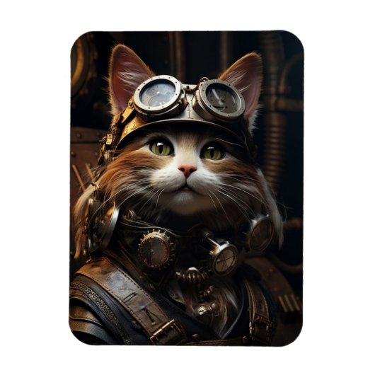 Kat Dragen Aviator Zonnebril Magnet Magneet (Verticaal)