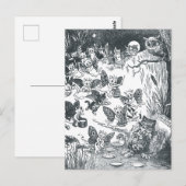 Kat Dream of Fairyland, Louis Wain Briefkaart (Voorkant / Achterkant)