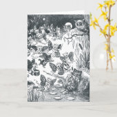 Kat Dream of Fairyland, Louis Wain Kaart (Gele Bloem)