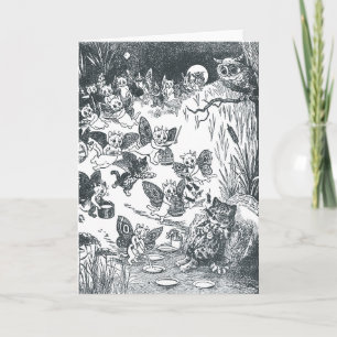 Kat Dream of Fairyland, Louis Wain Kaart