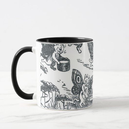 Kat Dream of Fairyland, Louis Wain Mok (Links)