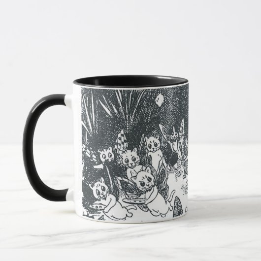 Kat Dream of Fairyland, Louis Wain Mok (Links)