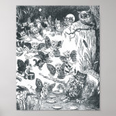 Kat Dream of Fairyland, Louis Wain Poster (Voorkant)