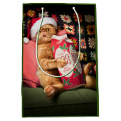 Kat Drink eieren Nog Medium Cadeauzakje (Voorkant)