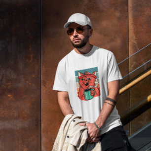 Kat Drink koffie T-shirt