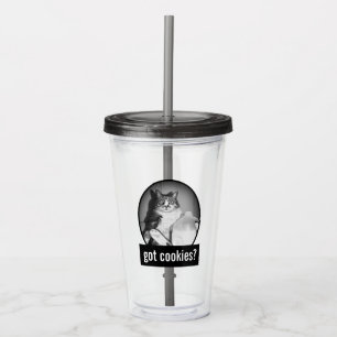 Kat Drink melk van Jug Acryl Drinkbeker