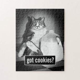 Kat Drink melk van Jug Legpuzzel