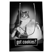 Kat Drink melk van Jug Medium Cadeauzakje (Achterkant)