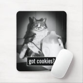 Kat Drink melk van Jug Muismat (Met muis)