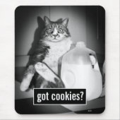 Kat Drink melk van Jug Muismat (Voorkant)