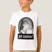 Kat Drink melk van Jug T-shirt (Voorkant)