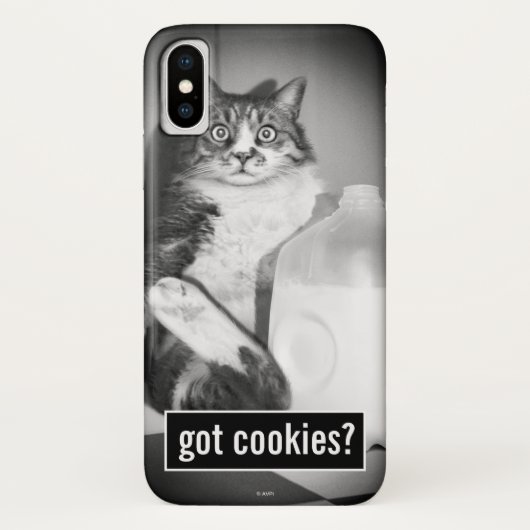 Kat drinkt melk uit kan Case-Mate iPhone case (Achterkant)